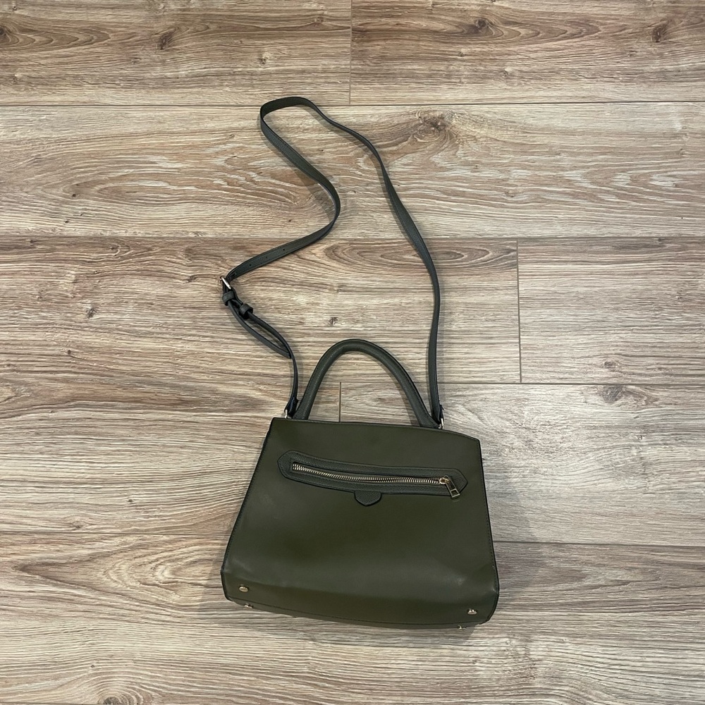 A New Day - Green Purse with Detachable Crossbody Strap